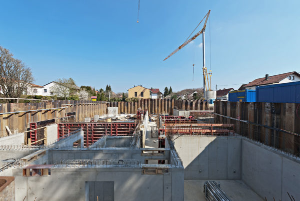 Neubau Hallstaetter Straße Kellergeschoss